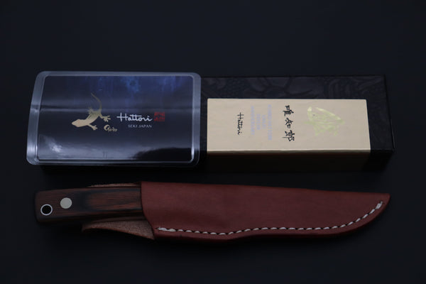 Hattori 傘 SAN-GECKO Last Solid VG-10 Limited Edition GECKO-36 #841 Natural Little Hunter (Mahogany wood Handle)