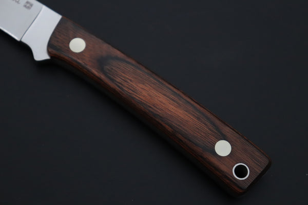 Hattori 傘 SAN-GECKO Last Solid VG-10 Limited Edition GECKO-38 #845 Natural Little Hunter (Mahogany Wood Handle)