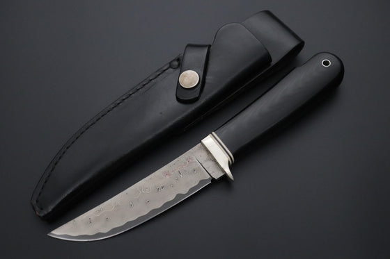 Hattori 傘 SAN Limited “Legacy Edition” SAN-164 "HD Damascus Black Tanto Hunter"