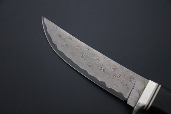 Hattori 傘 SAN Limited “Legacy Edition” SAN-164 "HD Damascus Black Tanto Hunter"
