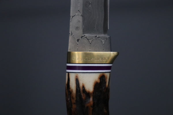 Hattori 傘 SAN Limited “Legacy Edition” SAN-165 "HD Damascus Wild Flow Tanto"