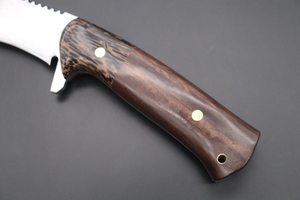 Fumio Inagaki FI-150 Kukri Compact, 9" VG-10 Damascus Blade - japaneseknifedirect.mom