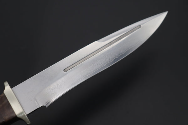 Fumio Inagaki FI-605 Big Fighter (Custom Combination Handle) - japaneseknifedirect.mom