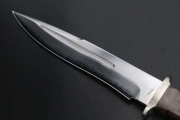 Fumio Inagaki FI-605 Big Fighter (Custom Combination Handle) - japaneseknifedirect.mom