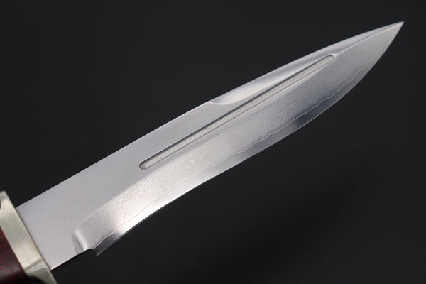Fumio Inagaki FI-610 Big Fighter (Custom Combination Handle) - japaneseknifedirect.mom