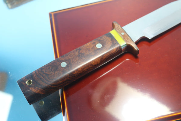 Fumio Inagaki FI-645 VG10 Damascus Hunter, 5-3/4" Takefu VG-10 Damascus Blade - japaneseknifedirect.mom