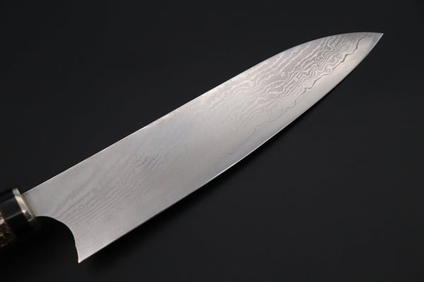 Fumio Inagaki FI-700 Gaucho Knife  (VG-10 Damascus blade, Crown Stag handle) - japaneseknifedirect.mom