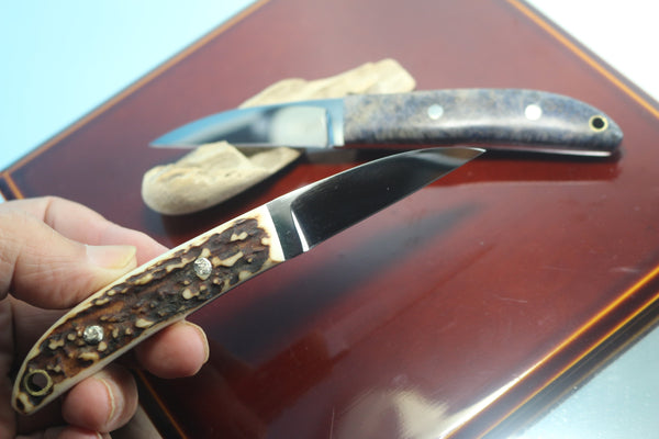 Fumio Inagaki FI-770 Loveless City Knife, 2-1/2" Cowry-X Premium Powdered Hi-speed Tool steel Blade - japaneseknifedirect.mom
