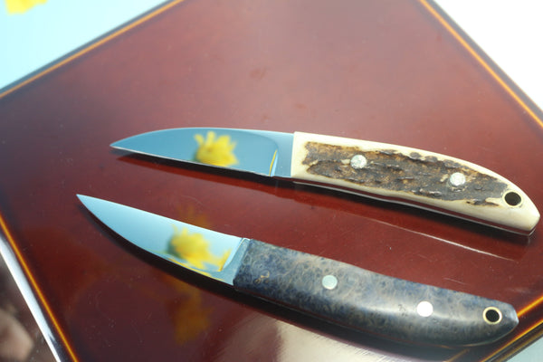 Fumio Inagaki FI-770 Loveless City Knife, 2-1/2" Cowry-X Premium Powdered Hi-speed Tool steel Blade - japaneseknifedirect.mom