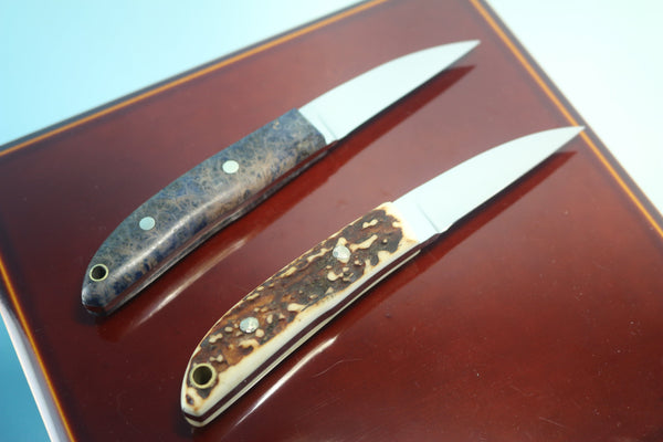 Fumio Inagaki FI-770 Loveless City Knife, 2-1/2" Cowry-X Premium Powdered Hi-speed Tool steel Blade - japaneseknifedirect.mom