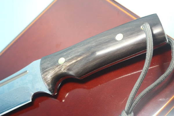 Fumio Inagaki FI-785  VG-10 Damascus Hunter,  VG-10 Damascus Blade - japaneseknifedirect.mom