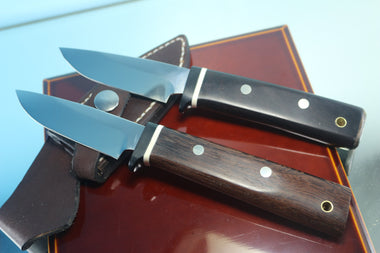 Fumio Inagaki FI-790 Trail Hunter, 3-1/2" Mirror polished Solid VG-10 Blade - japaneseknifedirect.mom