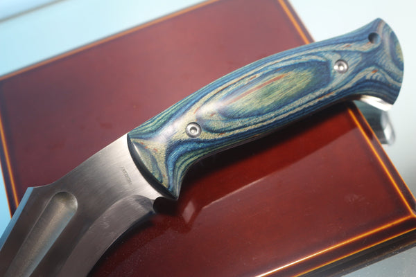 Fumio Inagaki FI-795 Kukri-Gama (Sickle) Compact, 6" AUS-8 Stainless Steel Blade - japaneseknifedirect.mom