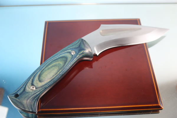 Fumio Inagaki FI-795 Kukri-Gama (Sickle) Compact, 6" AUS-8 Stainless Steel Blade - japaneseknifedirect.mom