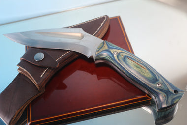 Fumio Inagaki FI-795 Kukri-Gama (Sickle) Compact, 6" AUS-8 Stainless Steel Blade - japaneseknifedirect.mom