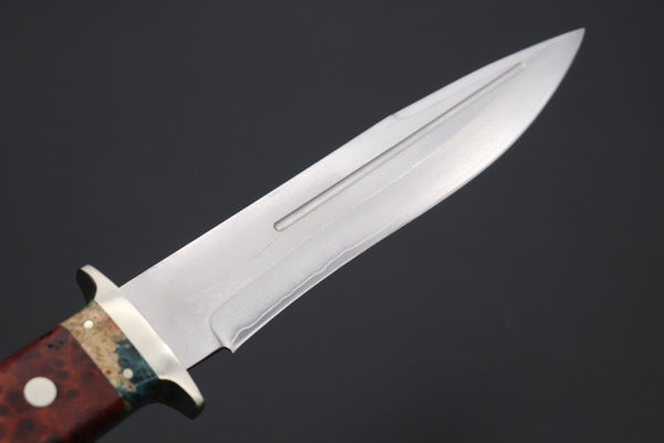 Fumio Inagaki FI-805 Big Fighter (Custom Combination Handle) - japaneseknifedirect.mom
