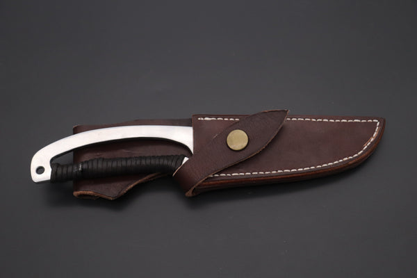 Fumio Inagaki FI-825  Skeleton Hunter, VG-10 Damascus, Available with 4" and 4-1/2" blade - japaneseknifedirect.mom