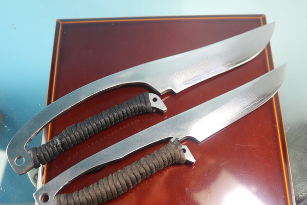 Fumio Inagaki FI-825  Skeleton Hunter, VG-10 Damascus, Available with 4" and 4-1/2" blade - japaneseknifedirect.mom