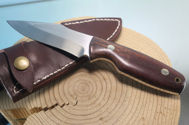 Fumio Inagaki FI-875 Tagayasan Tactical Hunter, 4" AUS-8 Blade - japaneseknifedirect.mom