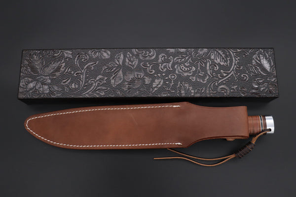 Hattori #160-1 Big Bowie Hunter I - japaneseknifedirect.mom