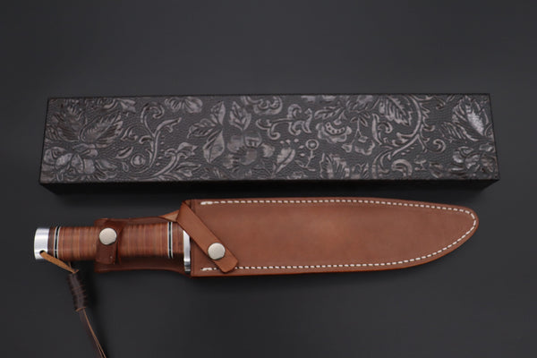 Hattori #160-1 Big Bowie Hunter I - japaneseknifedirect.mom