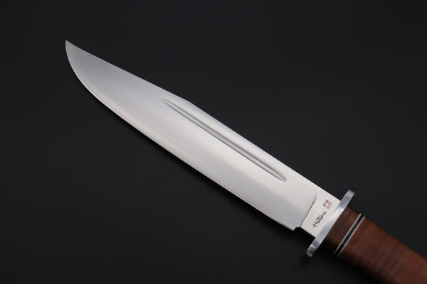 Hattori #160-1 Big Bowie Hunter I - japaneseknifedirect.mom