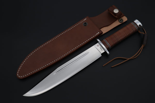 Hattori #160-1 Big Bowie Hunter I - japaneseknifedirect.mom