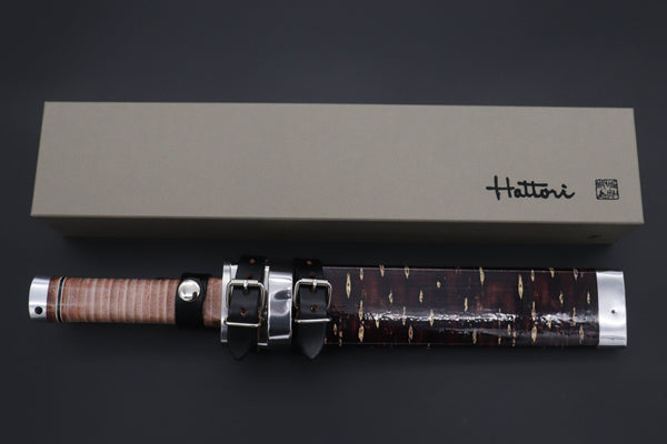 Hattori #160-1C Big Bowie Hunter I - japaneseknifedirect.mom