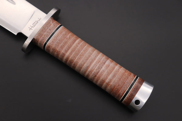 Hattori #160-1C Big Bowie Hunter I - japaneseknifedirect.mom