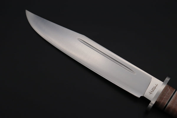 Hattori #160-1C Big Bowie Hunter I - japaneseknifedirect.mom