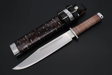 Hattori #160-1C Big Bowie Hunter I - japaneseknifedirect.mom