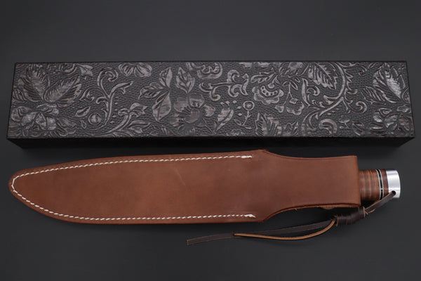 Hattori #160-2 Big Bowie Hunter II - japaneseknifedirect.mom