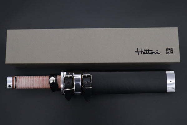 Hattori #160-2B Big Bowie Hunter II - japaneseknifedirect.mom