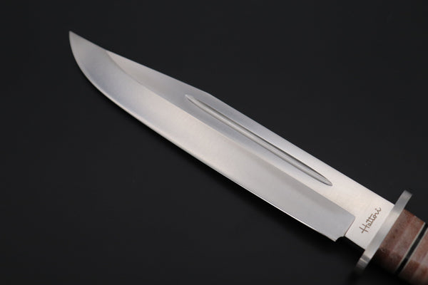 Hattori #160-2B Big Bowie Hunter II - japaneseknifedirect.mom