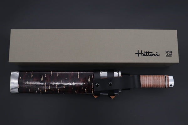 Hattori #160-2C Big Bowie Hunter II - japaneseknifedirect.mom