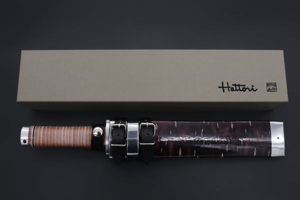 Hattori #160-2C Big Bowie Hunter II - japaneseknifedirect.mom