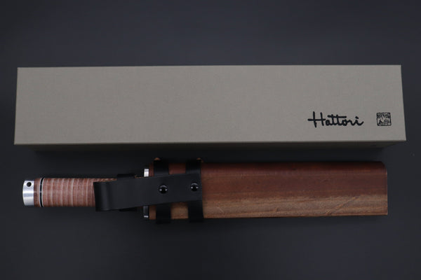 Hattori #160-2W Big Bowie Hunter II - japaneseknifedirect.mom