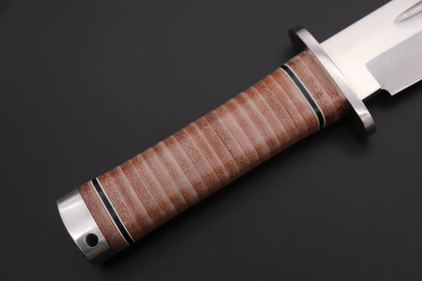 Hattori #160-2W Big Bowie Hunter II - japaneseknifedirect.mom