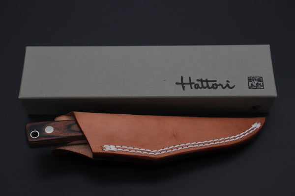 Hattori #841M Natural Little Hunters (Clip Point) - japaneseknifedirect.mom
