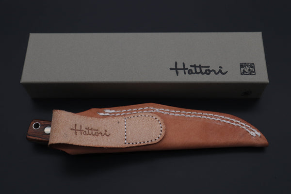 Hattori #845M Natural Little Hunters (Drop Point) - japaneseknifedirect.mom