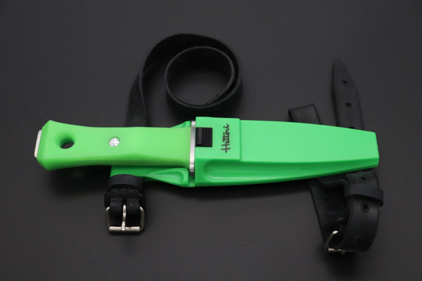 Hattori AK-62G Green Master Diver Knife - japaneseknifedirect.mom