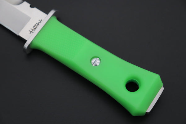 Hattori AK-62G Green Master Diver Knife - japaneseknifedirect.mom