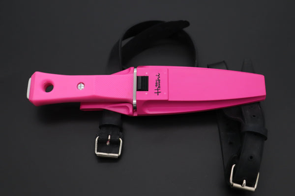 Hattori AK-62P Pink Master Diver Knife - japaneseknifedirect.mom