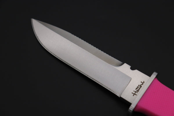 Hattori AK-62P Pink Master Diver Knife - japaneseknifedirect.mom