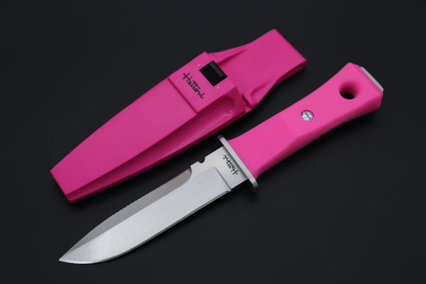 Hattori AK-62P Pink Master Diver Knife - japaneseknifedirect.mom