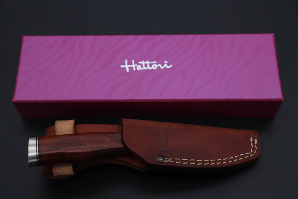 Hattori H-101 Precision Master Utility (VG-10 Blade) - japaneseknifedirect.mom