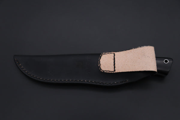 Hattori HT-05B Dream Hunter (Black Wood Micarta Handle) - japaneseknifedirect.mom