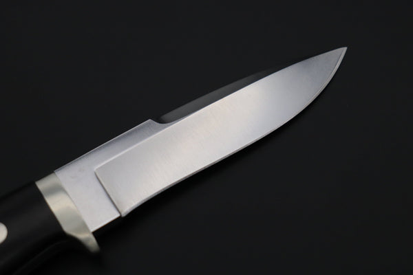 Hattori HT-05B Dream Hunter (Black Wood Micarta Handle) - japaneseknifedirect.mom