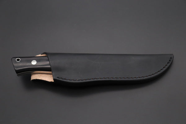 Hattori HT-05B Dream Hunter (Black Wood Micarta Handle) - japaneseknifedirect.mom