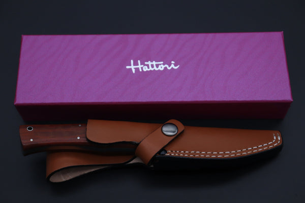 Hattori HT-70CF Urbane Hunters (Cocobolo Wood Handle) - japaneseknifedirect.mom